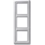 Busch Jaeger 1730-0-0280 Wandplatte/Schalterabdeckung Aluminium (1730-0-0280)
