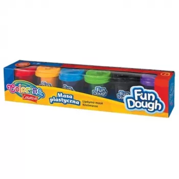 Colorino Creative Fun Knete 6 Stück