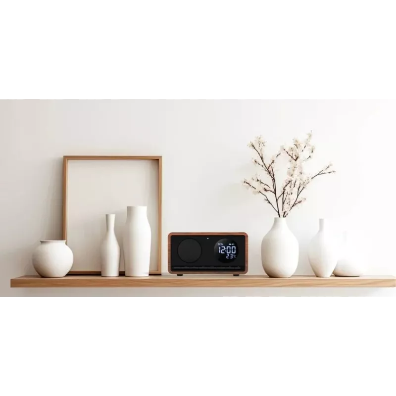 MANTA Radiowecker RDI912B Rimini Schwarz mit 12-Zoll-Anzeige und 8 GB Speicher