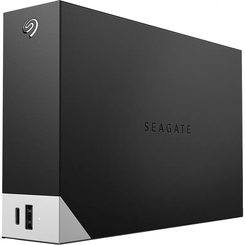 Seagate One Touch Desktop mit HUB 6 TB HDD Schwarz externe Festplatte USB Type-A / USB Type-C 3.2 Gen 1 (3.1 Gen 1)