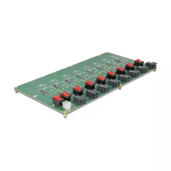 SSD-Platine DELOCK 8x M.2 NVMe Key M SFF-8643 61073