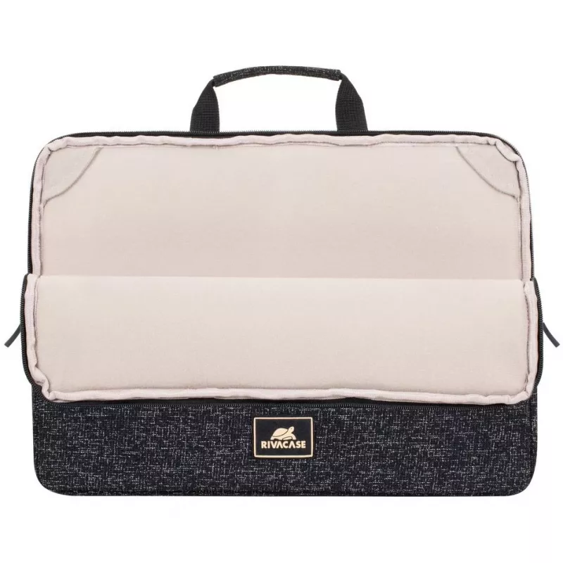 Sleeve case Rivacase 7915 39.6 cm (15.6 Zoll) Schwarz Weiß