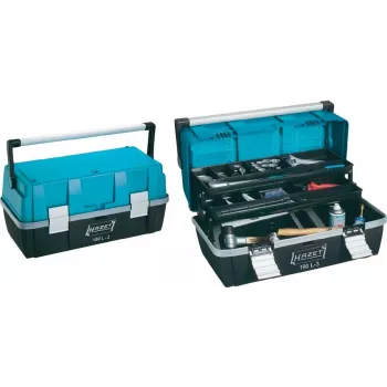Hazet Kunststoff-Werkzeugkasten 190L-3 Abmessungen (L x B x H) 550 x 250 x 270 mm (190L-3)