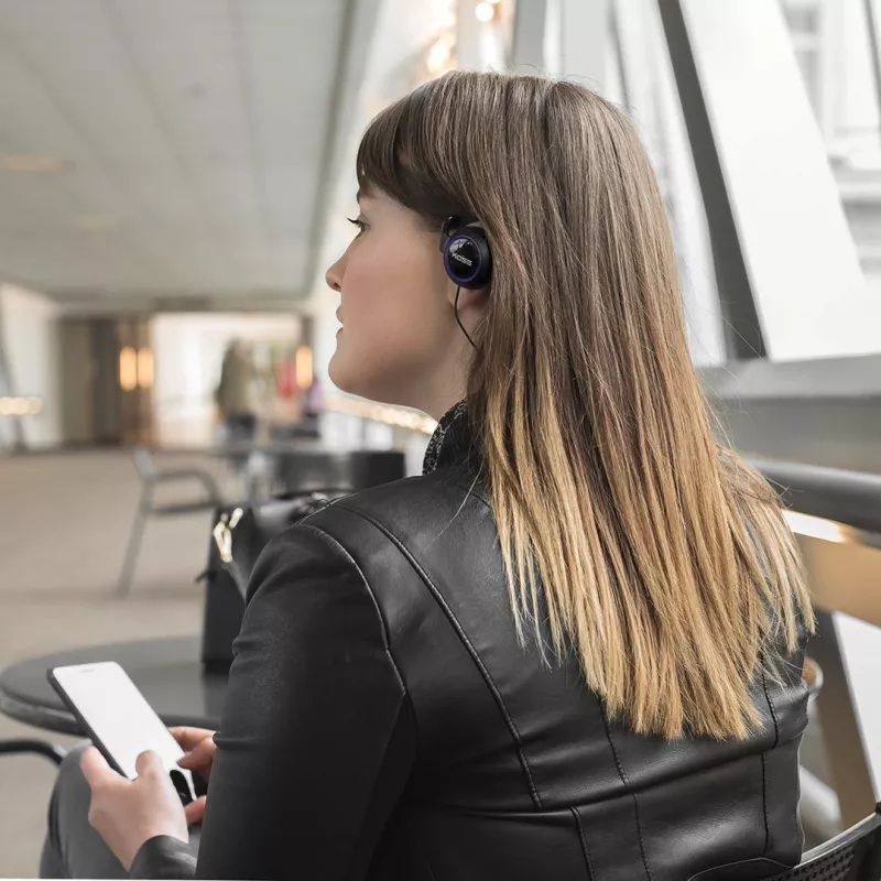Koss BT221i Kabellose In-Ear-Kopfhörer mit Mikrofon, Schwarz