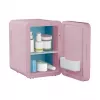 Mini-Kühlschrank mit LED-Makeup-Spiegel Elle ESDAFX04PUEU 4 L, lila