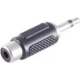 ShiverPeaks BS57030 Kabelverbinder 3,5 mm Schwarz Edelstahl Stecker/Buchse
