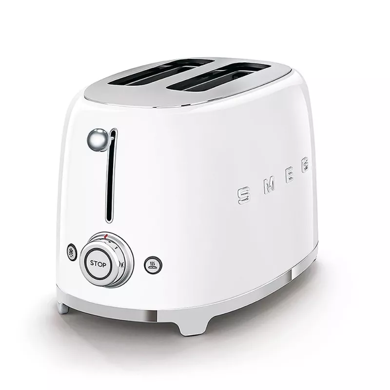 SMEG Toaster weiß TSF01WHEU