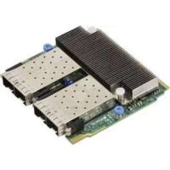 Supermicro - AOC-M25G-M4SM-O - Eingebaut, Kabelgebunden, Glasfaser, 25000 Mbit/s, Schwarz, Grün, Grau