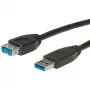 ROLINE USB 3.0 Kabel, Typ A-A, ST/BU 0,8m (11.02.8977)
