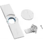 Hager FZ598N. Breite: 40 mm, Höhe: 165 mm, Tiefe: 5 mm (FZ598N)