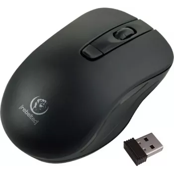 Optische kabellose Maus Rebeltec STAR schwarz RBLMYS00055 Schnittstelle