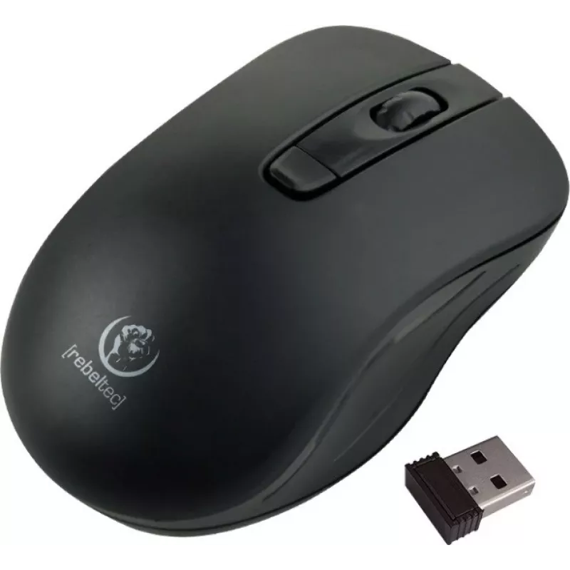 Optische kabellose Maus Rebeltec STAR schwarz RBLMYS00055 Schnittstelle