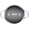 BALLARINI Alba Topf mit Deckel Titanium 2,7 L ALBG2LD.20D