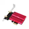 Interne WLAN Bluetooth Netzwerkkarte Cudy WE9300S PCIe, Wi‑Fi 7 (802.11be) Tri‑band 2.4/5/6 GHz, 5765 Mbit/s, Bluetooth 5.4, externe 2x2 Antenne