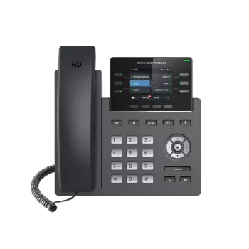 IP-Telefon Grandstream GRP2613W Schwarz 4 Leitungen TFT 2,4 Zoll