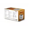 Esperanza EKT002 Ciabatta Toaster, 2 Schlitze, 600 W, Weiß