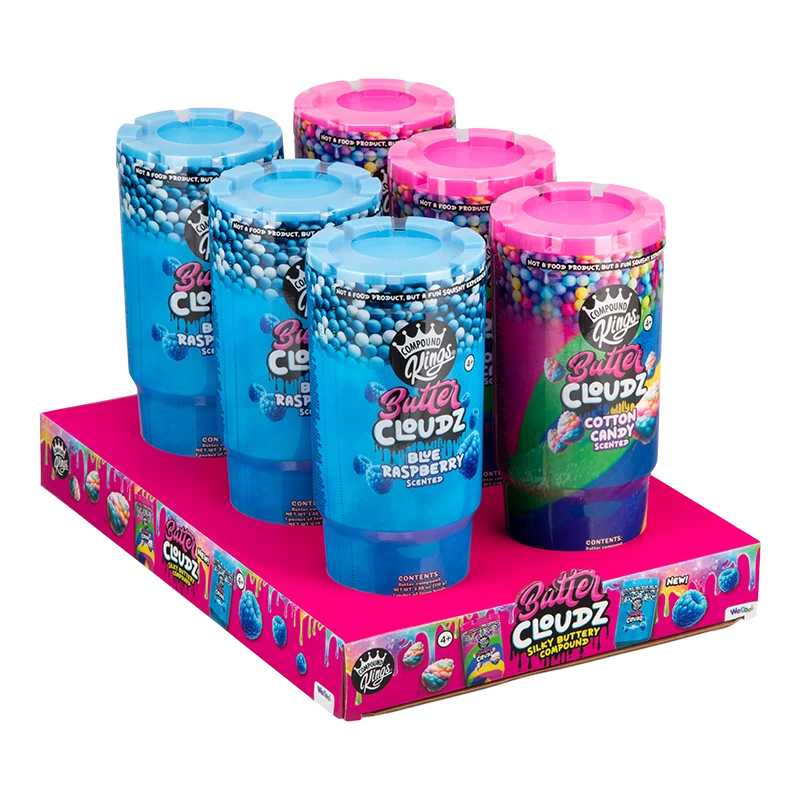Tumbler WECOOL Butter Cloudz Sortiment, gemischte Farben, 6er-Pack