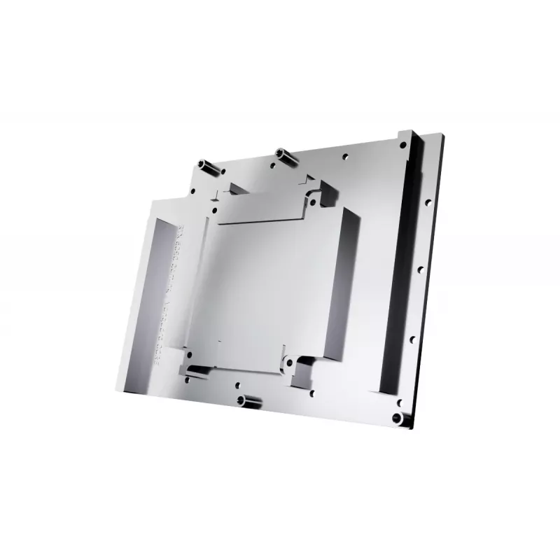 Backplate Alphacool 10268 Acryl Aluminium Chrom Kupfer Nylon Schwarz 160,8 mm