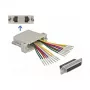 D-Sub 25-poliger Crimp-Stecker Buchse auf 2x RJ45-Buchse DeLOCK 66834