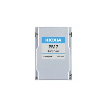SSD Kioxia PM7-R 2,5 Zoll SAS 7,68 TB — BiCS FLASH TLC, 4200 MB/s Lesen, 4100 MB/s Schreiben