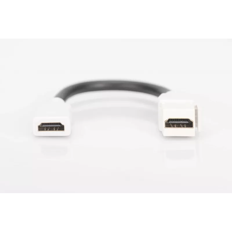 Digitus HDMI 2.0 Keystone Module mit 12 cm Kabel (Buchse/Buchse)