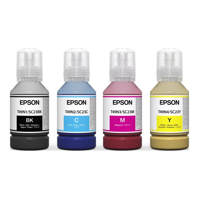 Tintenpatrone Epson Schwarz 140 ml für SC-T3100x (Original C13T49H10N)