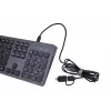 Kabelgebundene Tastatur CK-400 schwarz-grau