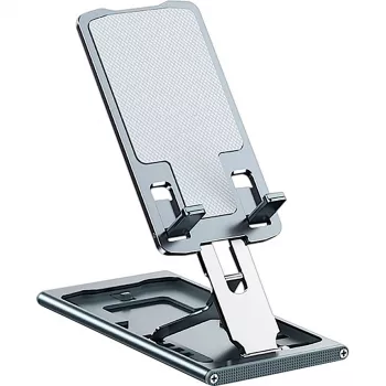 Passiver Halter Inter-Tech MTS-105 für Handy Smartphone Tablet UMPC Grau