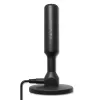 TV-Antenne QOLTEC DVB-T2 28 dBi mit Signalverstärker, Innen-/Außenempfang