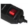 EnerGenie SPF5-C-5 Überspannungsschutz 5 AC-Steckdosen 250 V 1,5 m Schwarz