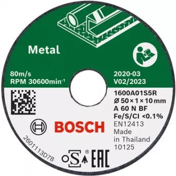 Bosch 1 600 A01 S5Y Winkelschleifer-Zubehör Trennscheibe