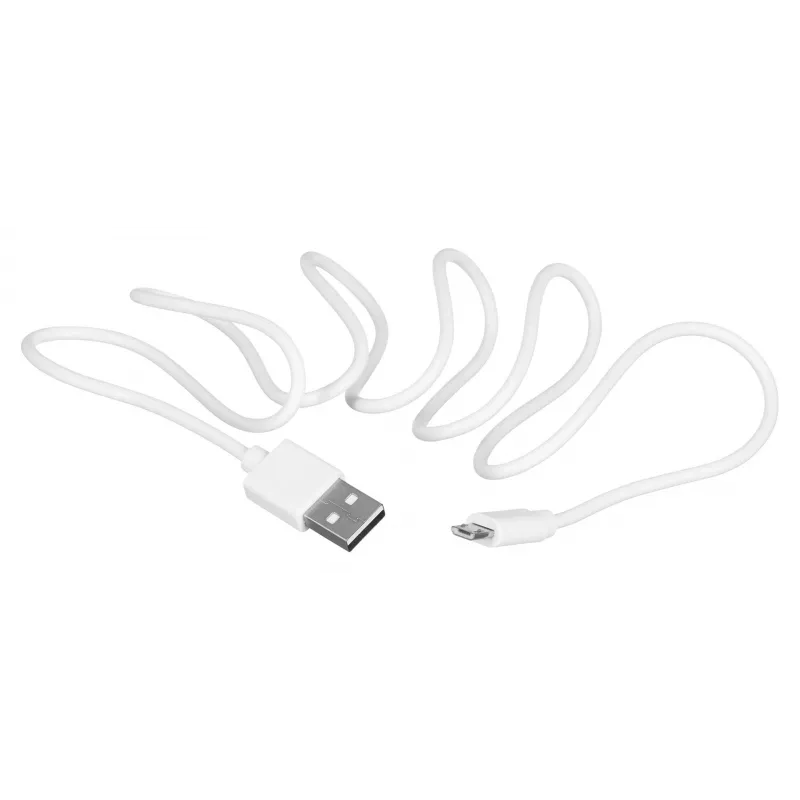 USB-Kabel SAVIO CL-123 USB 2.0, USB A auf Micro-USB B, 1 m, weiß