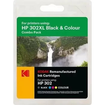 185H030217 KODAK HP 2133 Tinte (2) BK+CL F6U68AE/F6U67AE 560/330S. 15/18ml (185H030217)