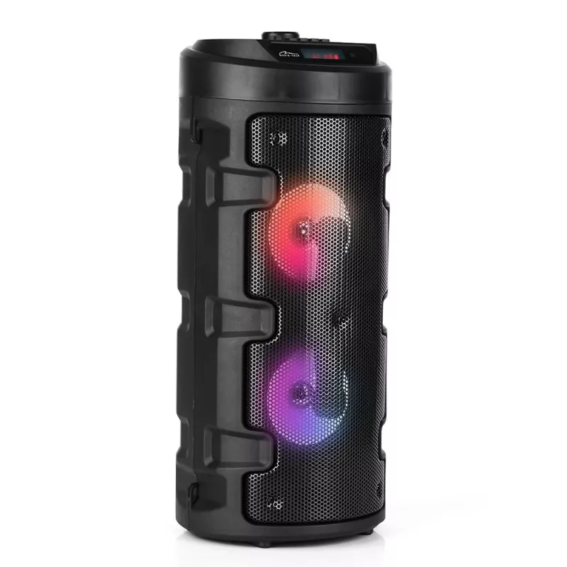 Media-tech Partybox Keg Bt - Kompakter Bluetooth Stereo-Lautsprecher mit FM-Radio, MP3-Player MT3165