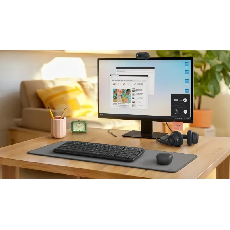 Kabelloses Tastatur-Maus-Set Logitech MK250 Compact