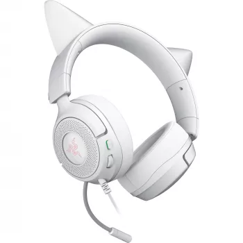 Headset Razer Kraken Kitty V3 X — Gaming-Headset mit RGB-Beleuchtung, leichtem Design, eingebautem Mikrofon