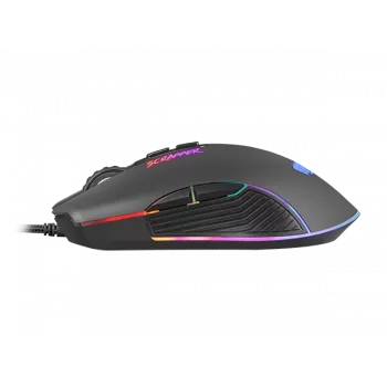 FURY Scrapper Maus Gaming beidhändig USB Typ-A Optisch 6400 DPI