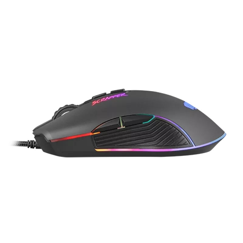 FURY Scrapper Maus Gaming beidhändig USB Typ-A Optisch 6400 DPI