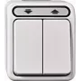 MERTEN Rollladentaster MEG3755-8029 lichtgrau AQUASTAR MEG3755-8029 (MEG3755-8029)
