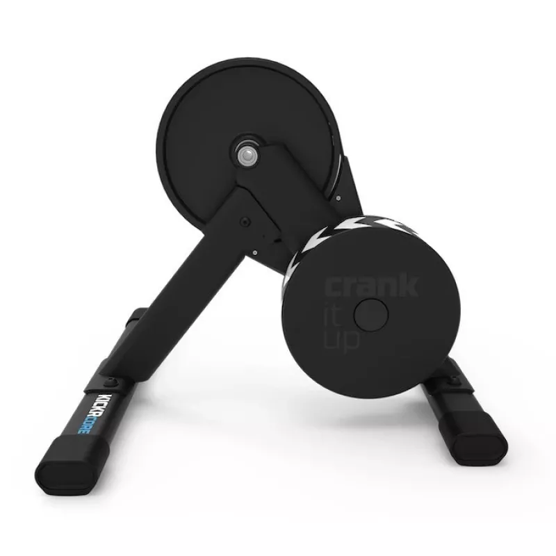 Smart Trainer Wahoo KICKR CORE 2 — magnetischer Fahrradtrainer, Riemenantrieb, 1800 W max., kompatibel mit 11-fach-Kassette, Bluetooth/Wi‑Fi/ANT+