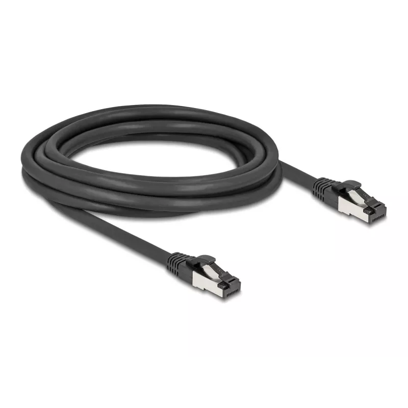 Netzwerkkabel DeLOCK 80573 RJ-45 Cat8.1 3 m Schwarz