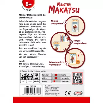 Meister Makatsu, Kartenspiel