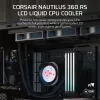 All-in-One-Flüssigkeitskühler Corsair Nautilus 360 RS 12 cm 2100 RPM Schwarz