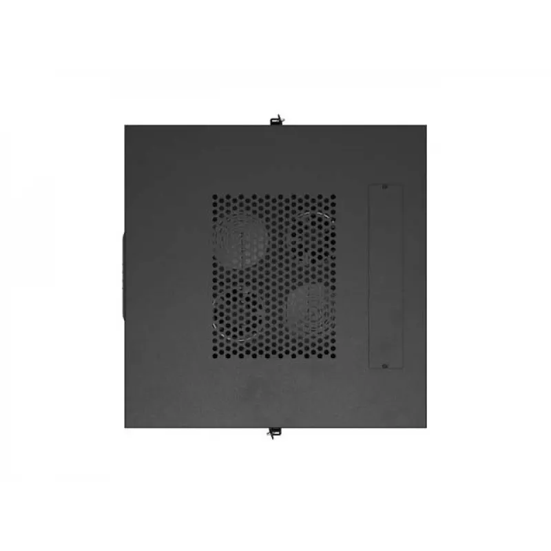 Freistehendes Rack-Gehäuse LANBERG FF01-6624-12BL 24U 19 Zoll 600×600 mm, IP20, 1200 kg, Schwarz