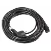 Lanberg CA-C13C-11CC-0100-BK Stromkabel Schwarz 10 m C13 Kupplung CEE7/7