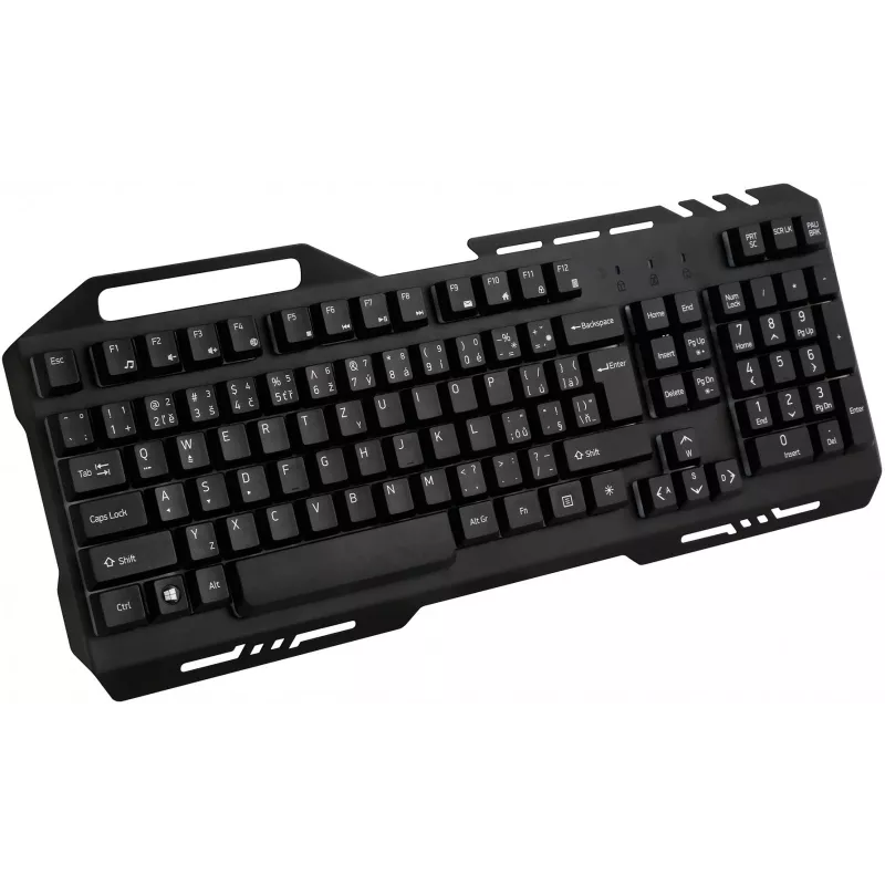 Tastatur YKB 3200 SHADOW metal, LED