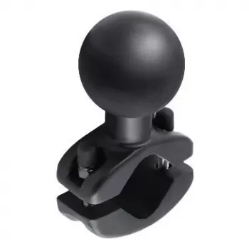 RAM Mounts Schienenklemmen-Kugelbasis für 1,25 Zoll – 1,875 Zoll Schienen, schwarzes Aluminium