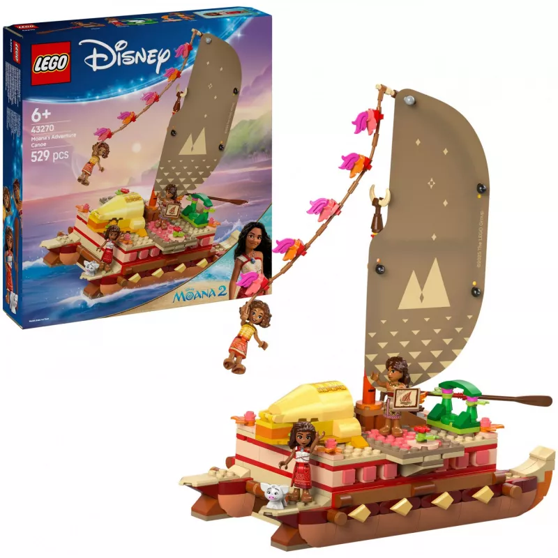 LEGO 43270 Bricks & Blocks-Set – 529 Elemente, 3 Minifiguren, 260×120×220 mm, 0,198 kg, Silber