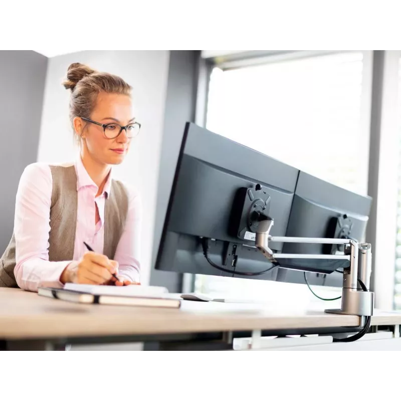 Novus 990+4018+000 Monitorhalterung/-ständer 68,6 cm (27) Schreibtisch Schwarz