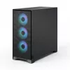 PC-Gehäuse Fractal Design Pop 2 Air Schwarz TG RGB Midi Tower – ATX/Micro-ATX/Mini-ITX, 3x120mm vorne, 1x120mm hinten, 2,5-Zoll- und 3,5-Zoll-Schächte